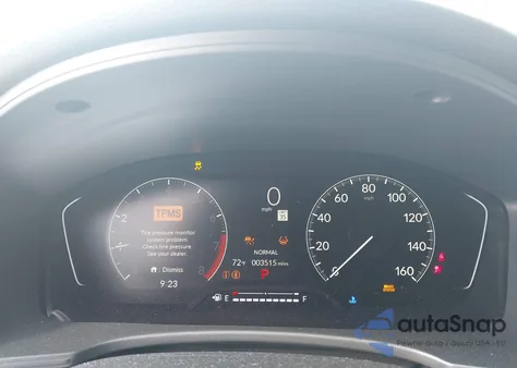 2025 Honda Civic Sport из США, поврежденный, VIN 2HGFE2F5XSH543480